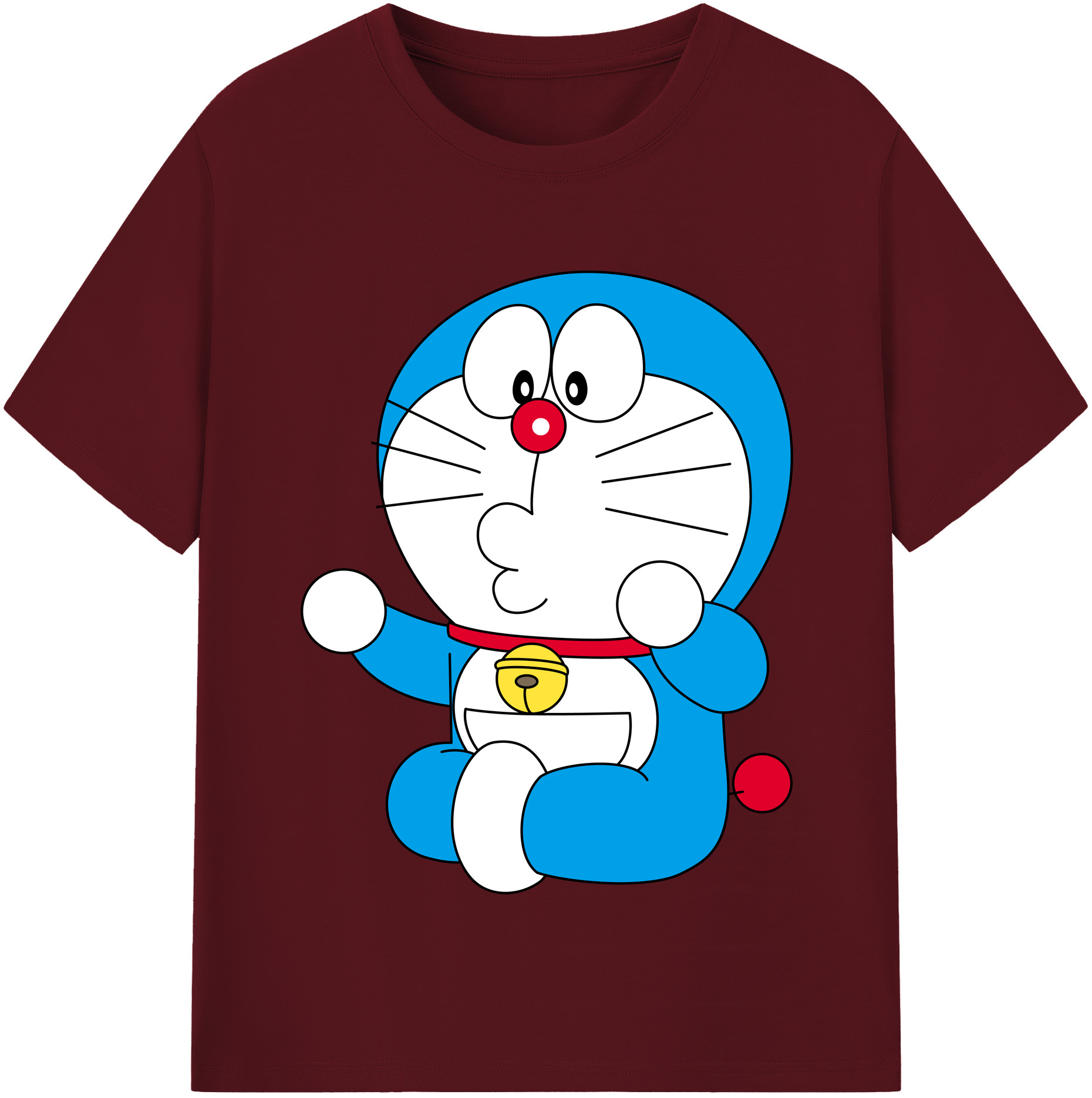 （画像用） ドラえもん Doraemon 綿100％半袖Tシャツ（フロントプリント）